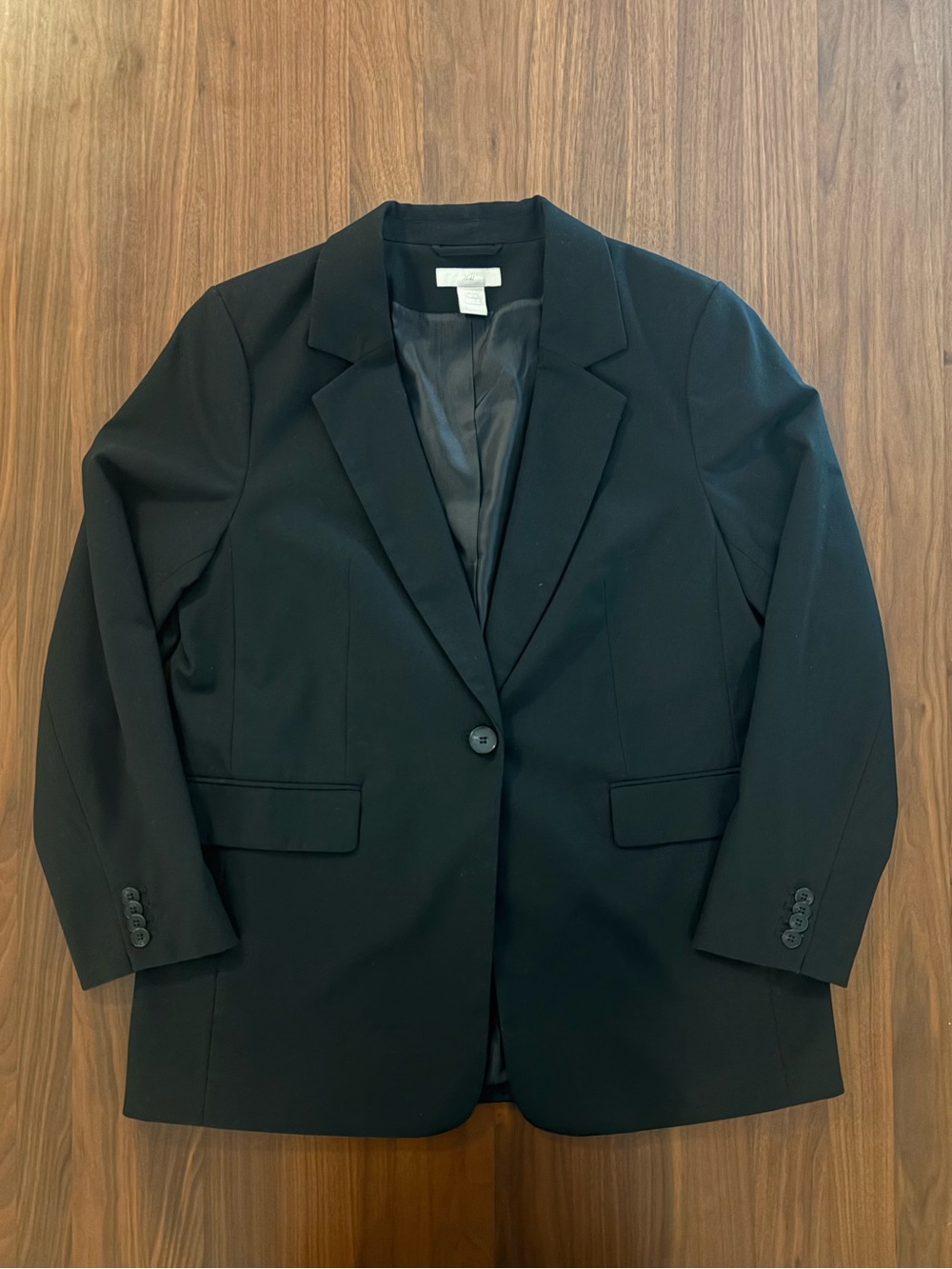 Timeless black tailored blazer - H&M